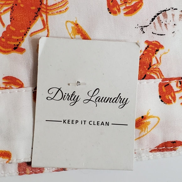 LOBSTER Fest Mens Shirt Dirty Laundry Large - Picture 7 of 8